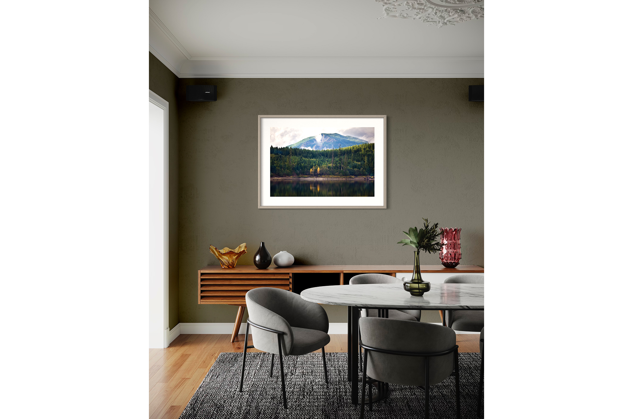 FISH RISE – Merrill Lake, Ariel, Washington – Image 3