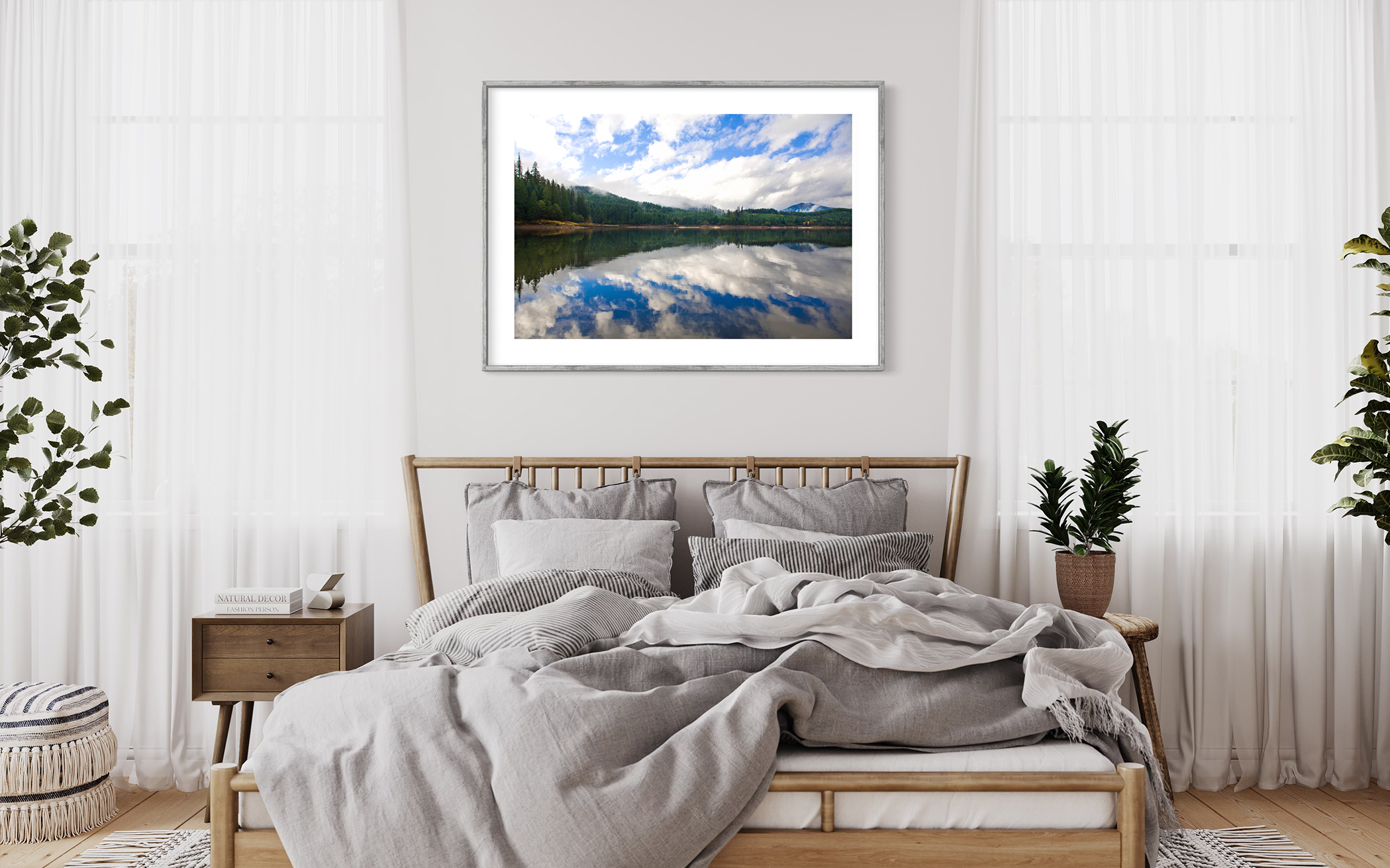 MERRILL LAKE REFLECTIONS – Ariel, Washington – Image 2