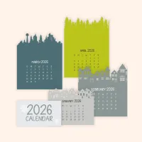 2026 Stackable Calendar The Mountains – Image 2