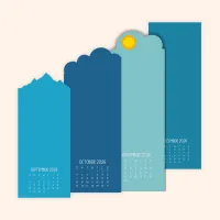 2026 Stackable Calendar The Mountains – Image 4