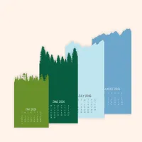 2026 Stackable Calendar The Mountains – Image 3