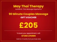 90 Minute Couples Massage Gift Voucher – Image 1