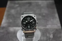 Bell & Ross BR01-92-S Steel on Steel Bracelet, 46mm, Full Set – Image 4
