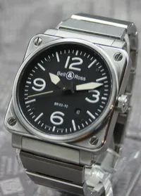 Bell & Ross BR01-92-S Steel on Steel Bracelet, 46mm, Full Set – Image 2