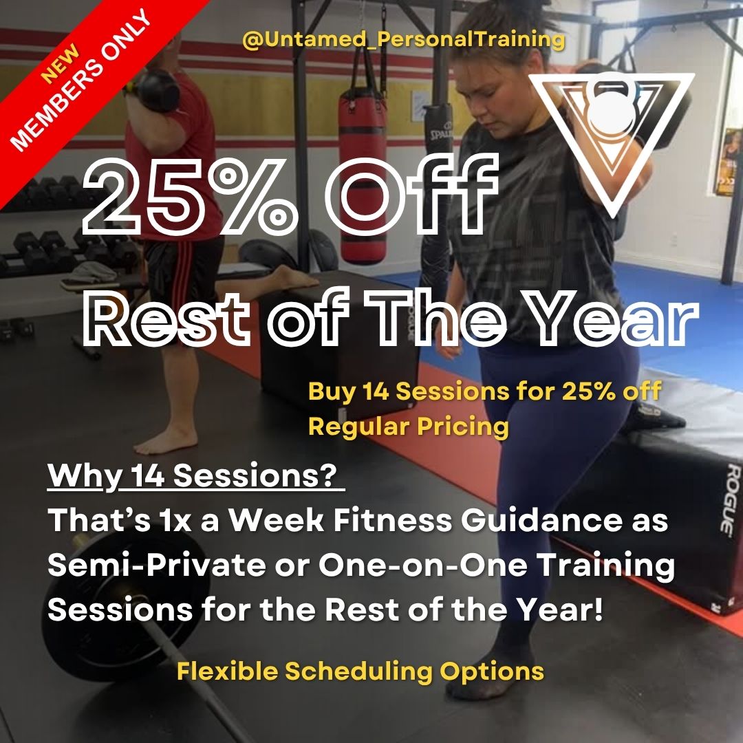 25% Off Training the Rest of the Year!  – Image 1