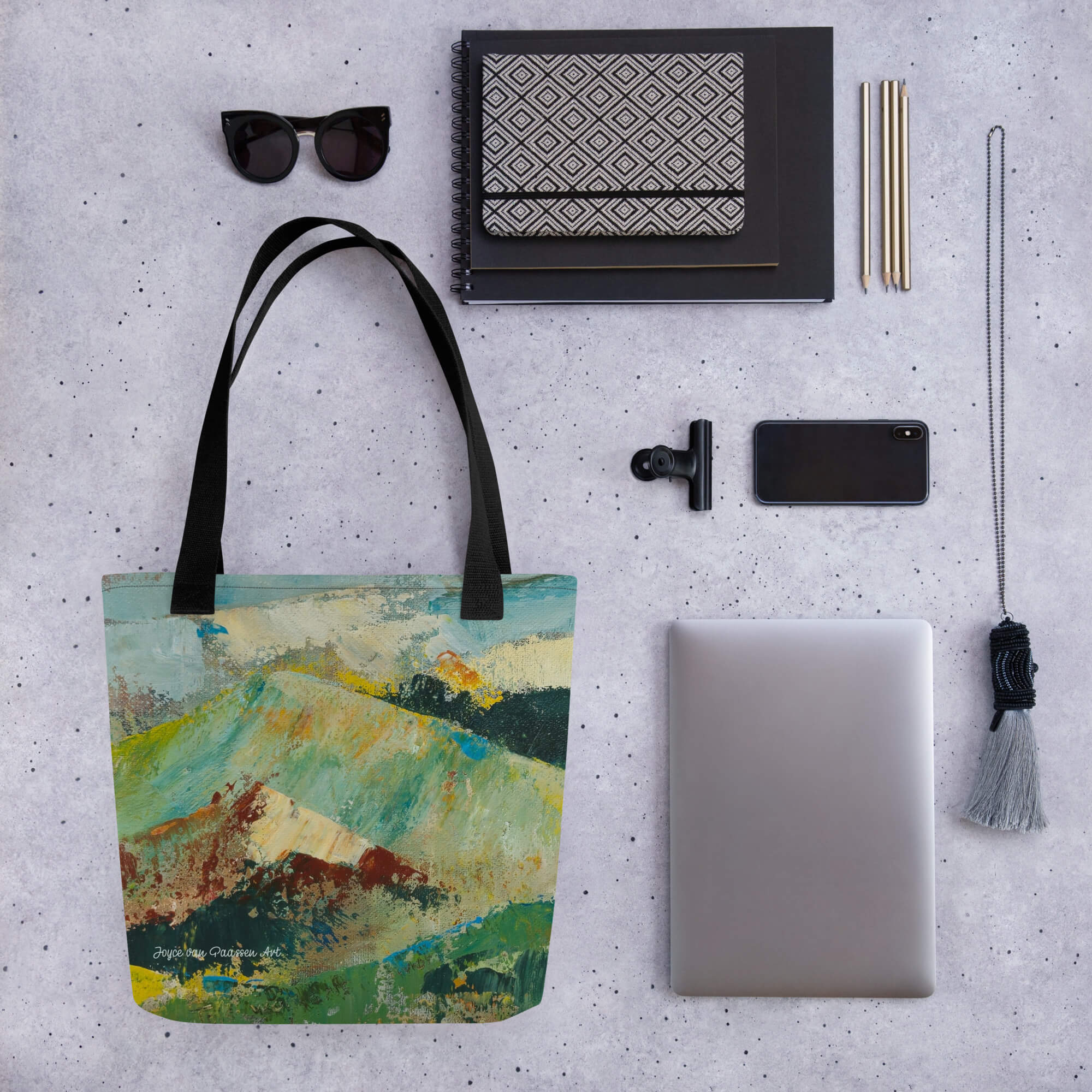 Tote bag Full art print This Woman's Work – Afbeelding 3