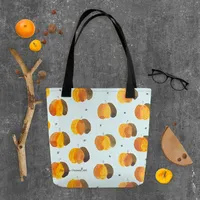 Tote bag Halloween pumpkins – Afbeelding 5