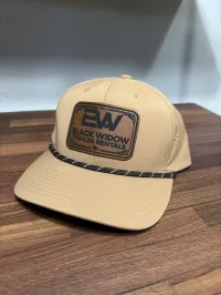 Black Widow Cambridge Hat Khaki – Image 1