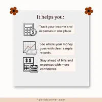 Personal Finance Tracker Google Sheets Template – Image 4