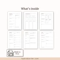 Intentional 90-Day Project Planner Printable – Image 3
