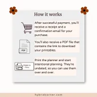 Intentional 90-Day Project Planner Printable – Image 7