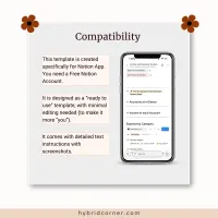 Income and Expense Tracker Notion Template  – Image 5