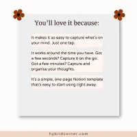 Mind Sweep Notion Template – Image 4