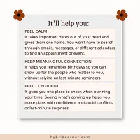 Personal Events Calendar Notion Template – Image 6
