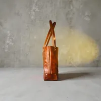 Carry All Leather Tote – Image 3