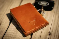 Vertical Concealer Leather Wallet – Image 5