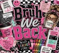 Bruh, We Back Tumbler Design – Image 1