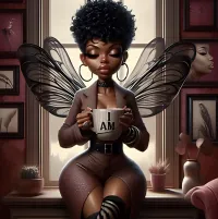  ✨ African American Jazzy Fairies PNG Bundle – Image 5