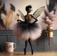  ✨ African American Jazzy Fairies PNG Bundle – Image 3