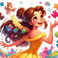 Autism Princess PNG Bundle – Image 9