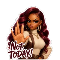Black Baddie PNG Bundle – Image 7