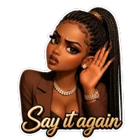 Black Baddie PNG Bundle – Image 4