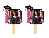  2026-2027 PINK GRAD FAN Template – Image 1