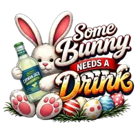 Bunny Needs a Drink PNG Bundle | Funny Easter Bunny Clipart  – Image 8