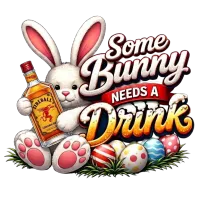 Bunny Needs a Drink PNG Bundle | Funny Easter Bunny Clipart  – Image 5