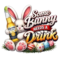 Bunny Needs a Drink PNG Bundle | Funny Easter Bunny Clipart  – Image 2
