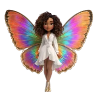 Black Girl Butterfly PNGS – Image 2
