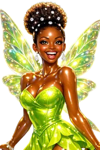 Black Girl Urban Fairy JPG – Image 1