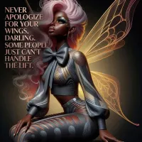 Black Girl Urban Fairy JPG – Image 1