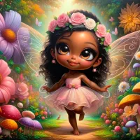 Black Girl Urban Fairy JPG – Image 3