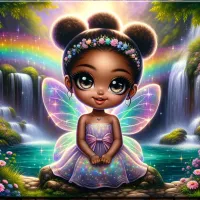 Black Girl Urban Fairy JPG – Image 1
