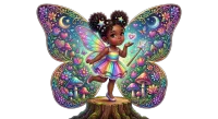 Black Girl Urban Fairy JPG – Image 4