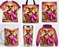  👑 🔥 Bold Enough to Be Different ~Fun, Quirky, Unique, Sassy & Bold PNG – Image 1