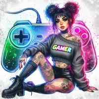  🎮 Gaming Is My Happy Place PNG – Image 1