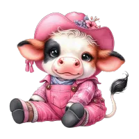 Adorable Pink Farm Pig PNG Bundle – Image 6