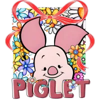 Piglet Journal/ Planner Cover – Image 1