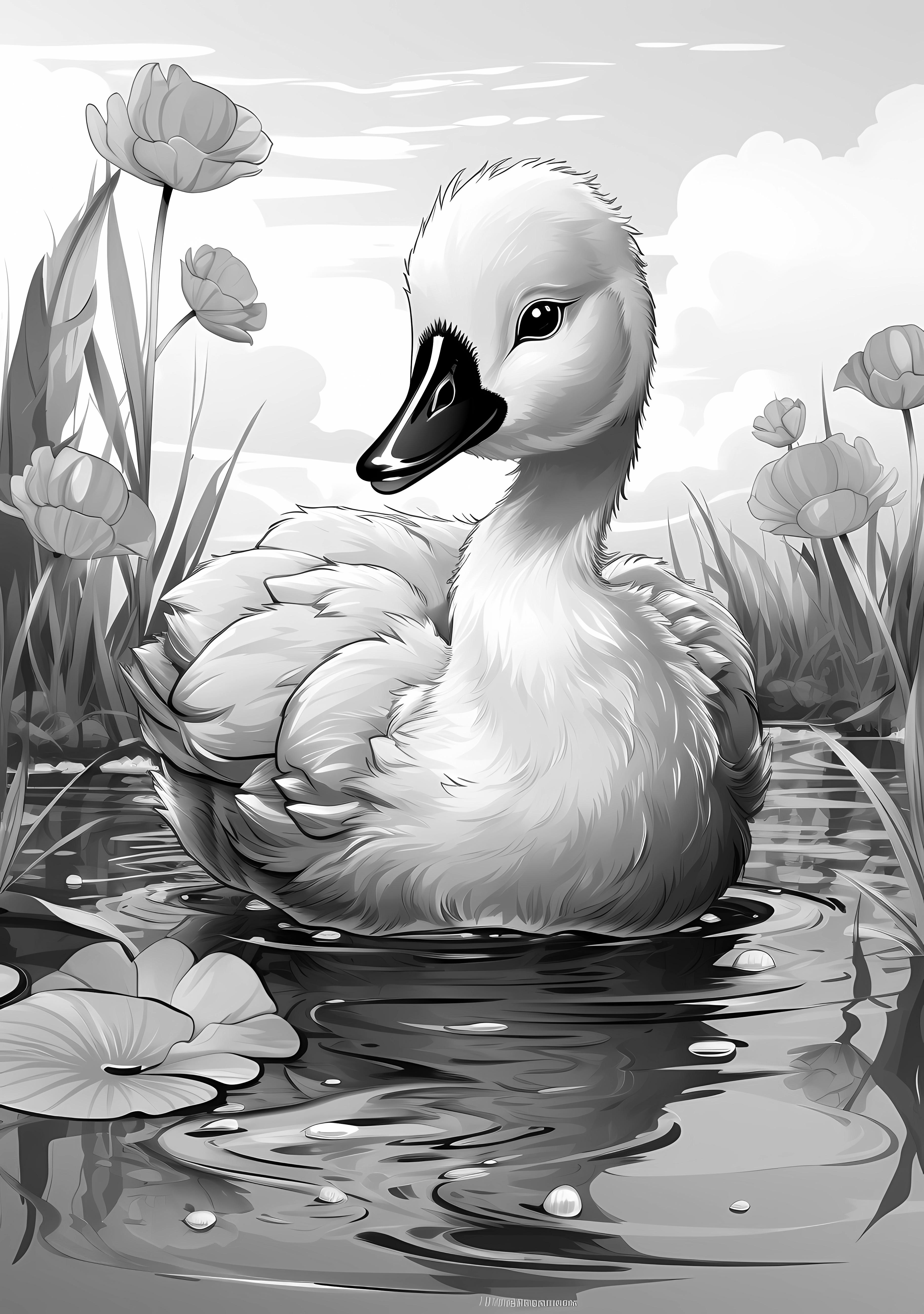 Adorable Black & White Animal PNG Bundle – Image 10