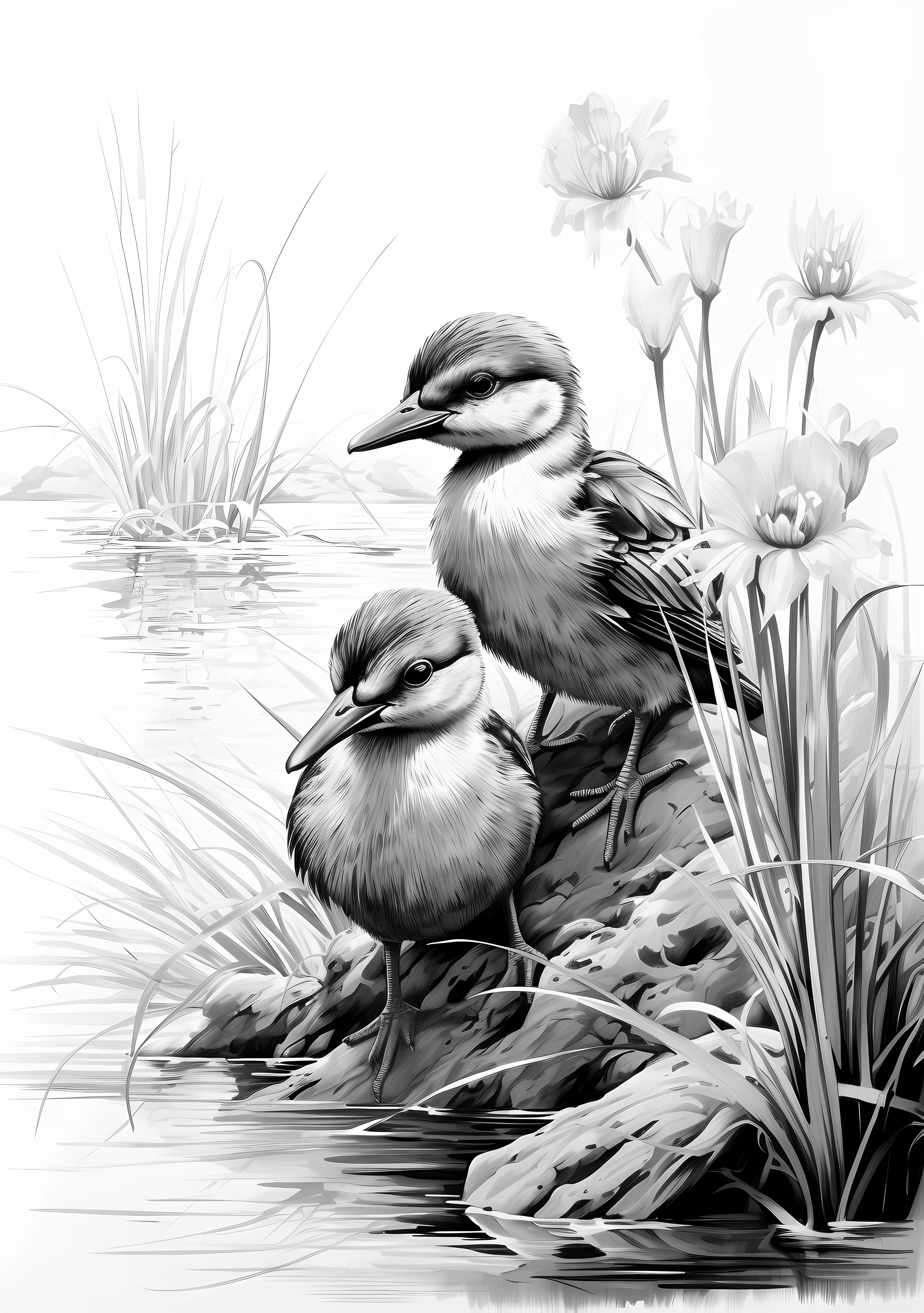 Adorable Black & White Animal PNG Bundle – Image 8
