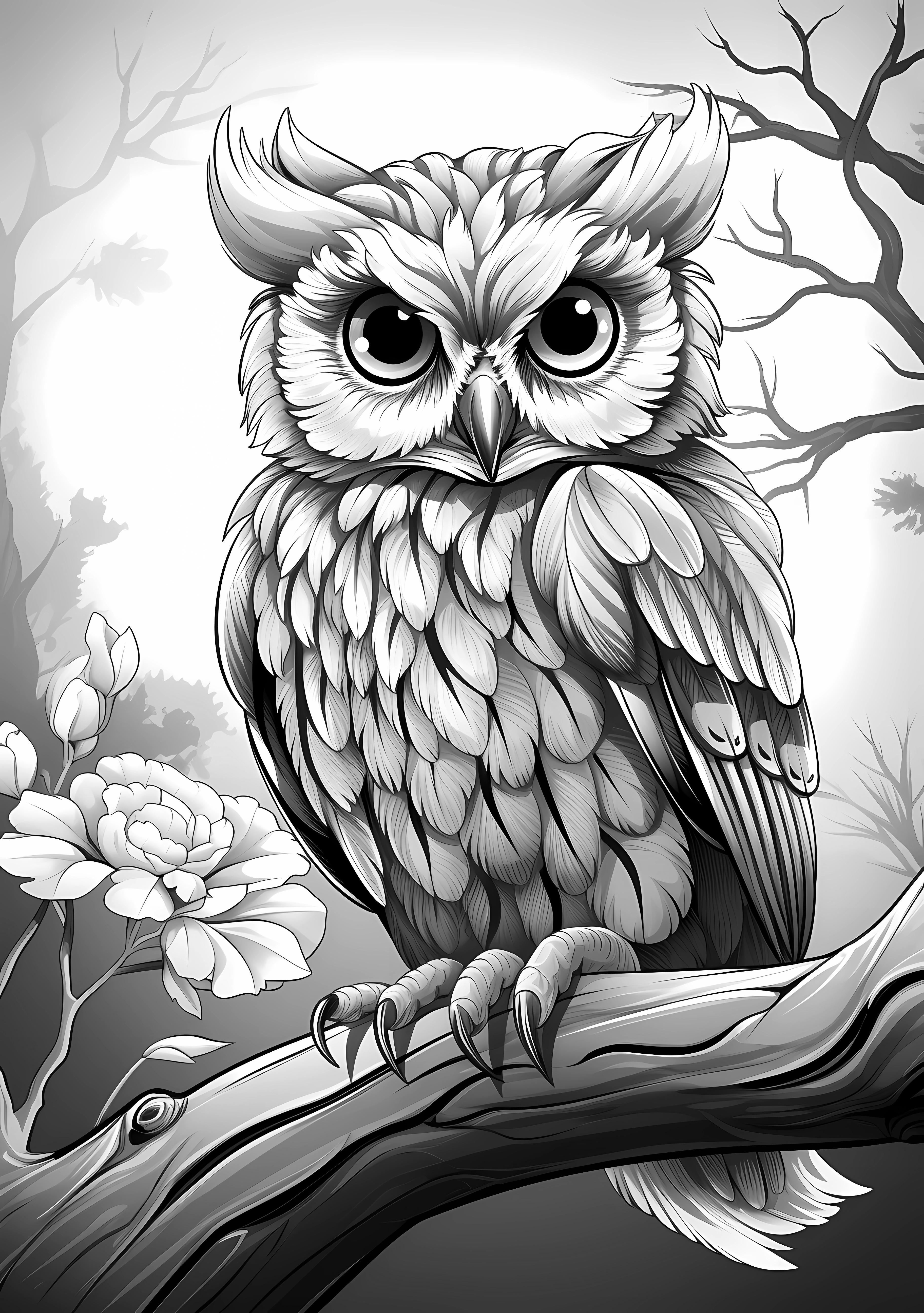 Adorable Black & White Animal PNG Bundle – Image 8