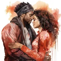 African American Couple PNG Bundle – Image 8