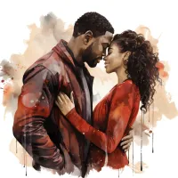 African American Couple PNG Bundle – Image 10