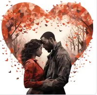 African American Couple PNG Bundle – Image 2