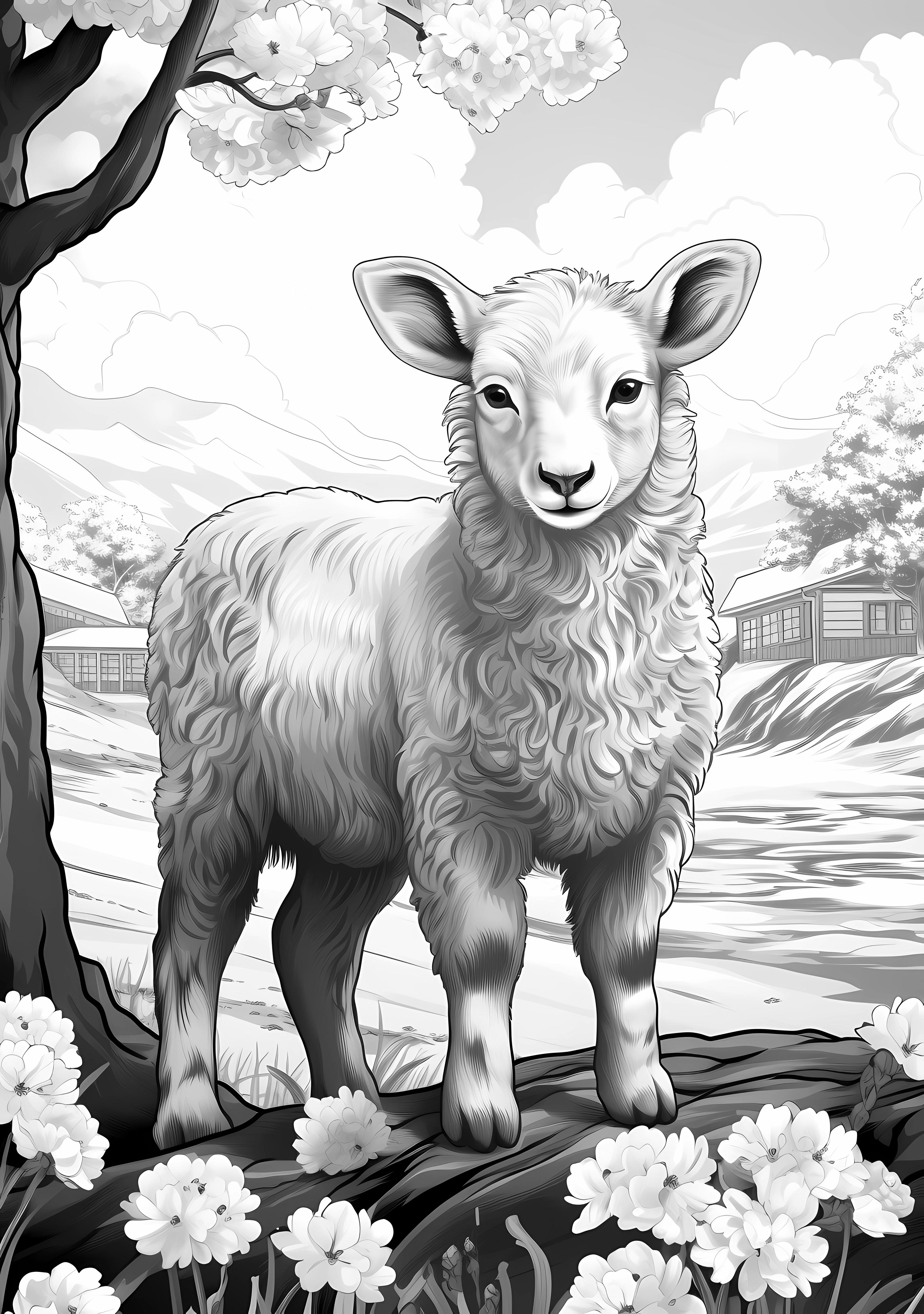 Farm Coloring Pages – Image 4