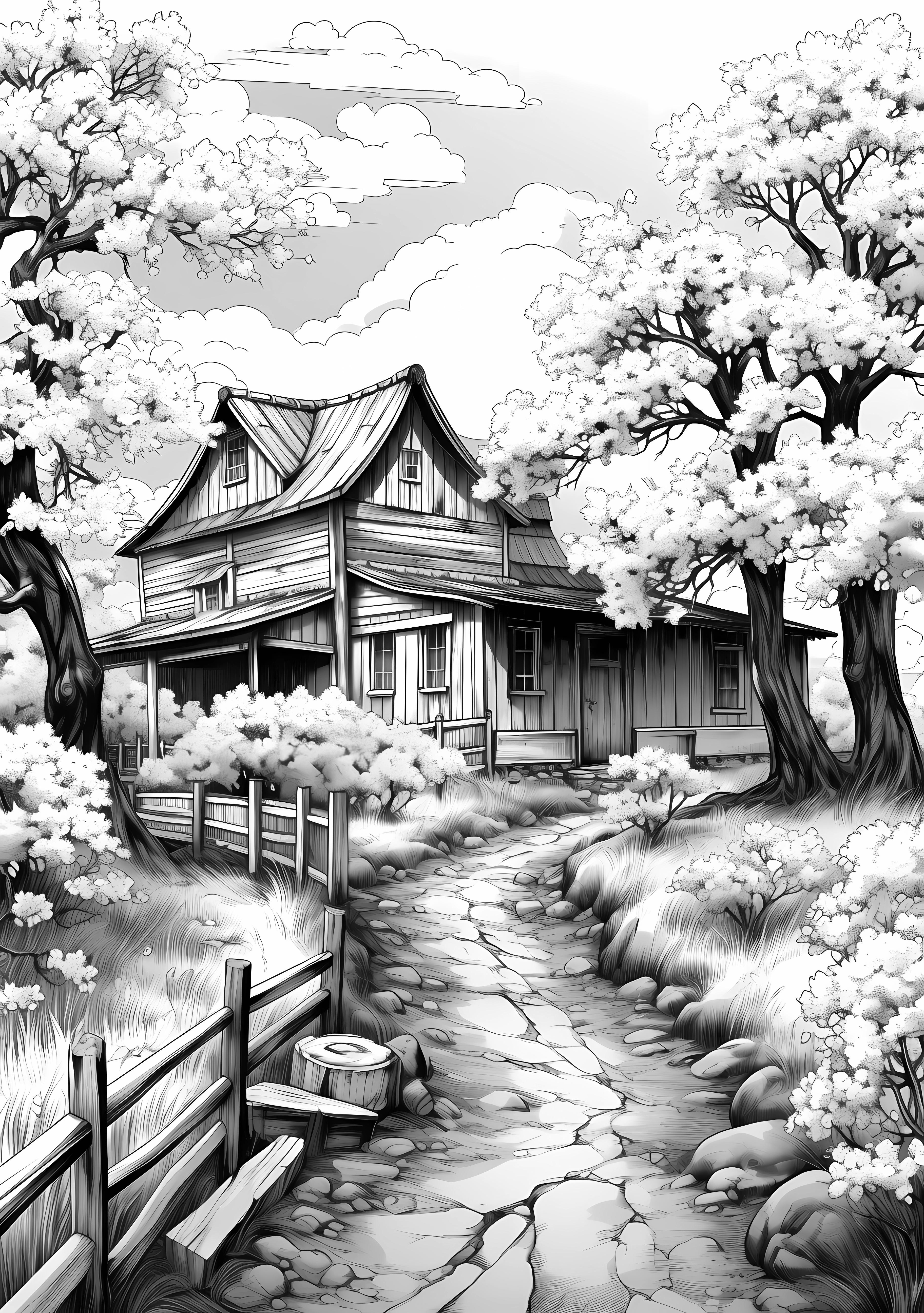 Farm Coloring Pages – Image 7
