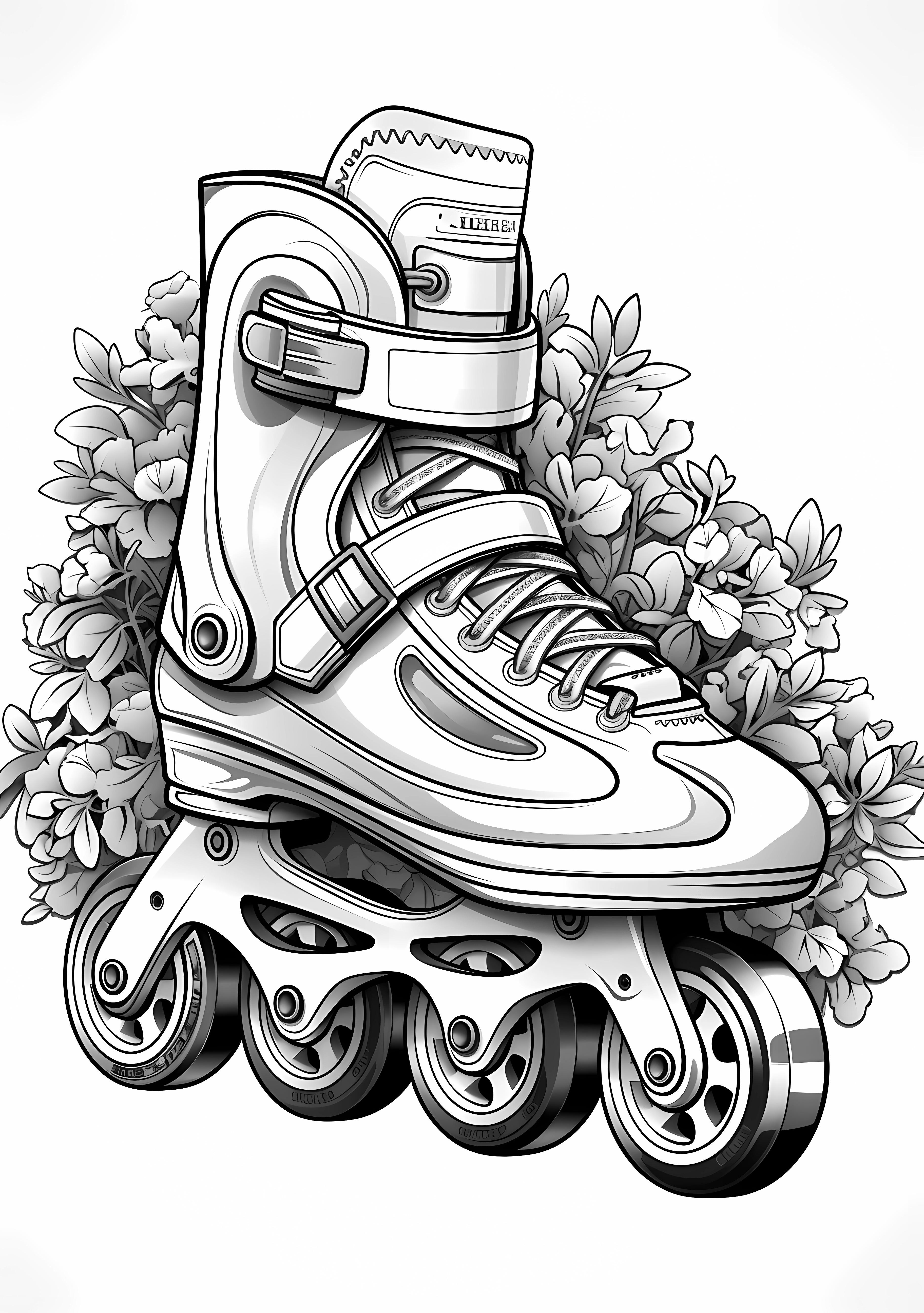 90's Coloring Pages  – Image 1