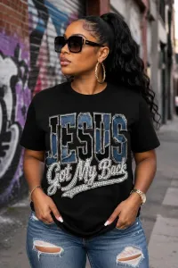  ✝️ Jesus Got My Back PNG – Image 1